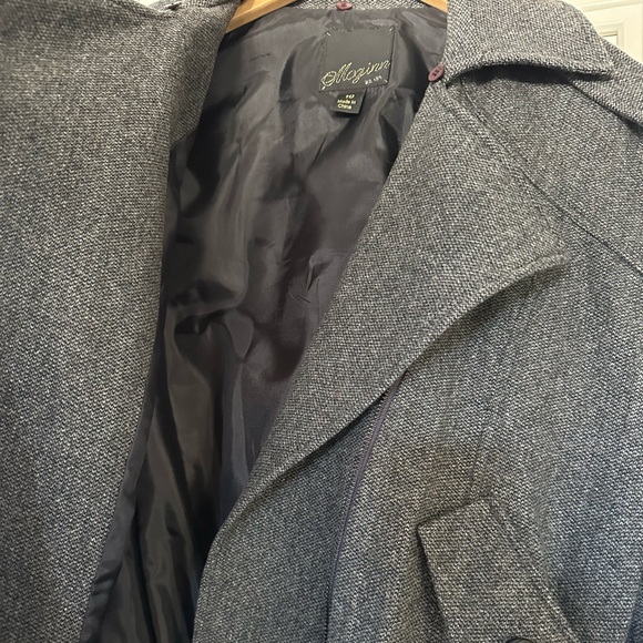 Maginn 100% Wool Gray Coat, Size 10 - Picture 6 of 8